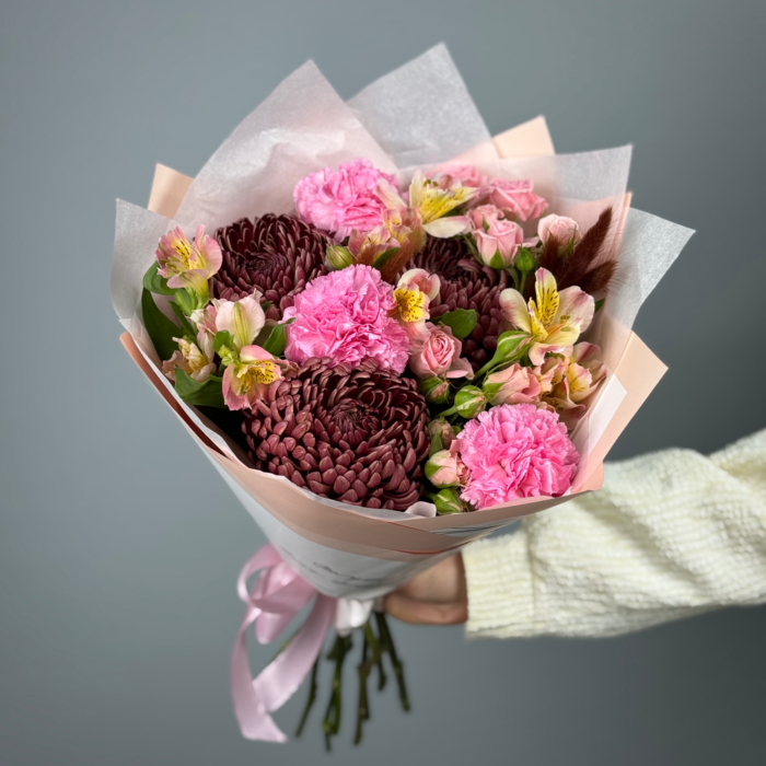 Букет Мамин поцелуй