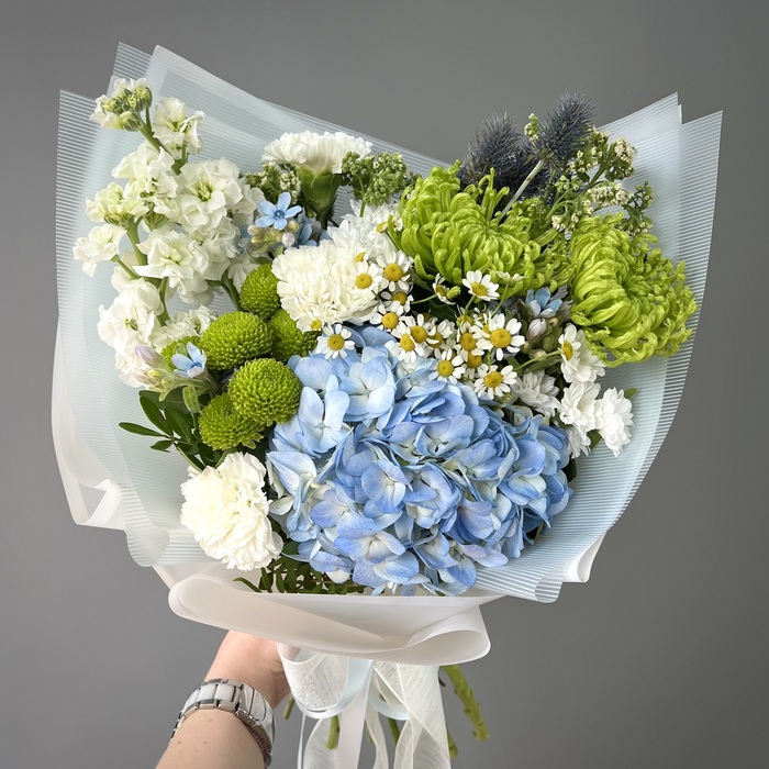 Букет Голубая лагуна