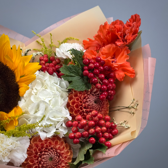 Букет Золотая симфония 