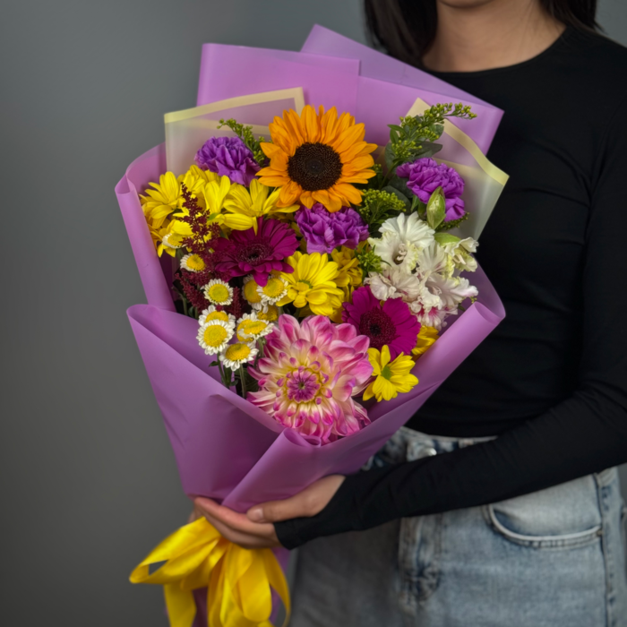 Букет Цветочный фейерверк