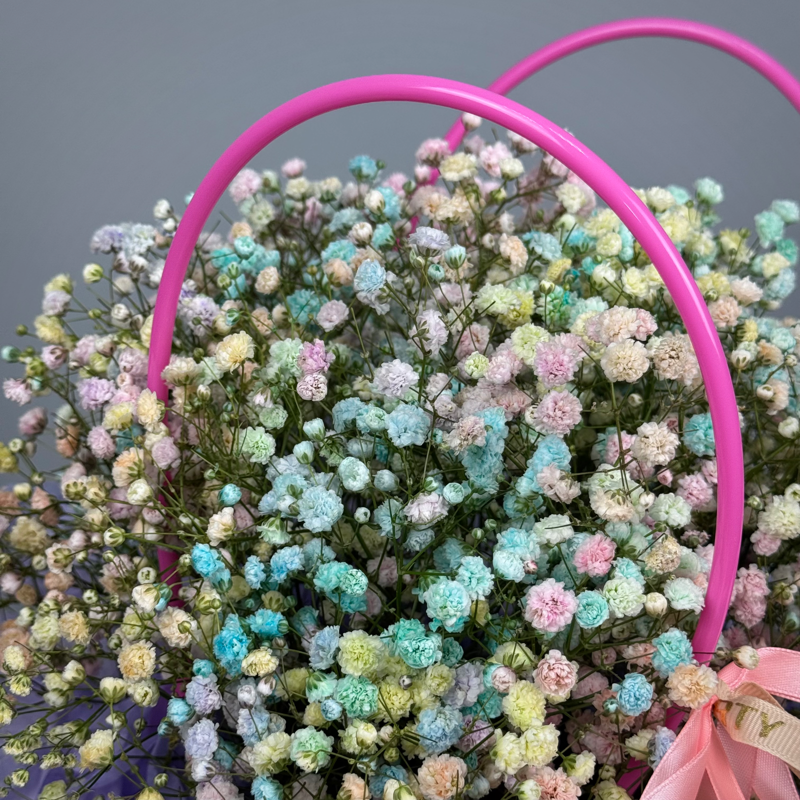 Цветы в коробке Единорог