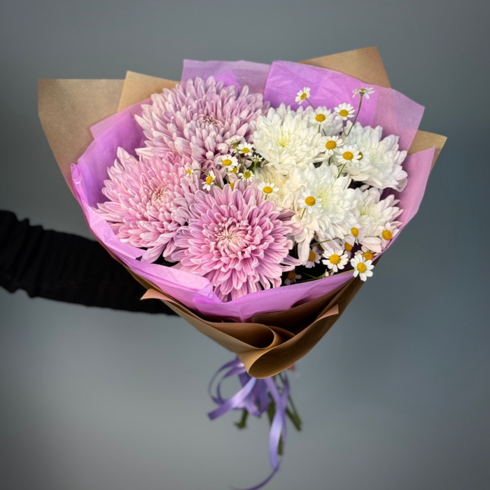 Букет Пудровые облака