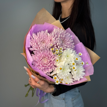 Букет Пудровые облака