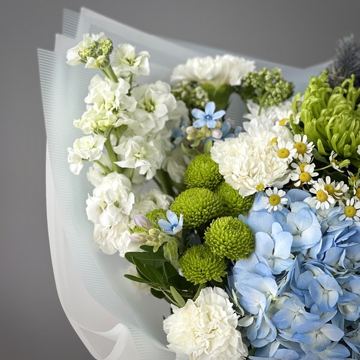 Букет Голубая лагуна