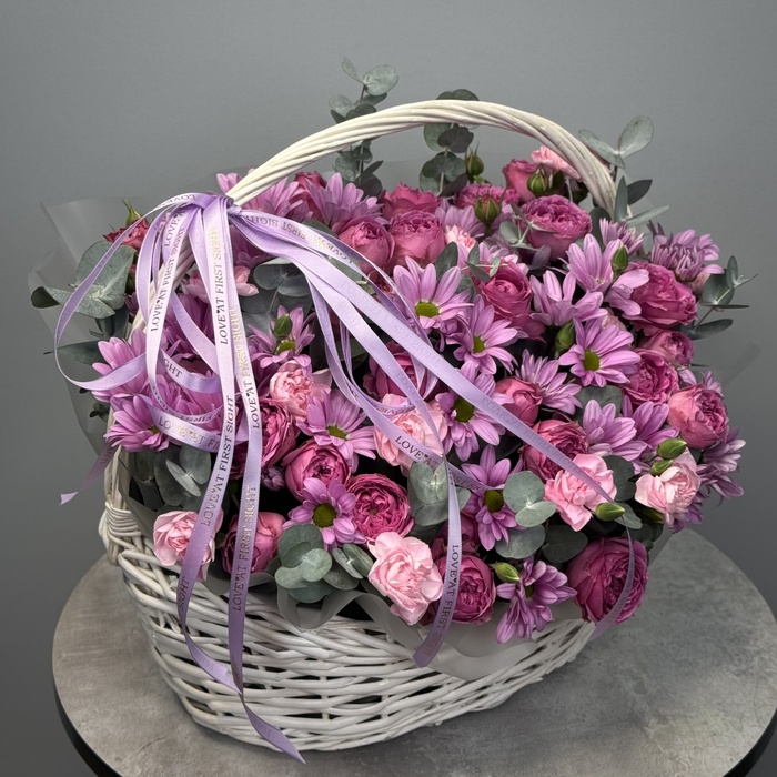 Цветы в корзине Кэндел