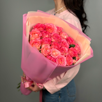 Букет из 21 розы Джумилия 50 см