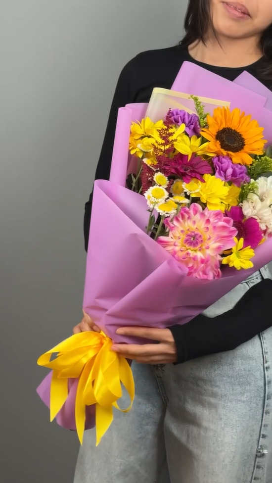 Букет Цветочный фейерверк