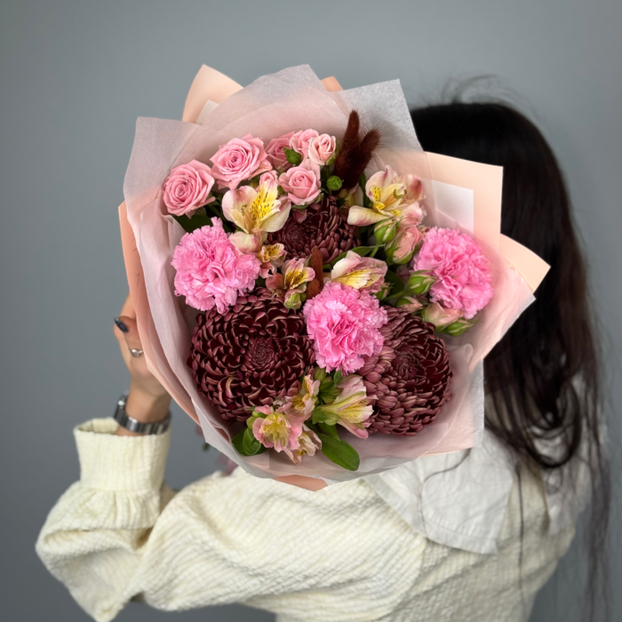 Букет Мамин поцелуй