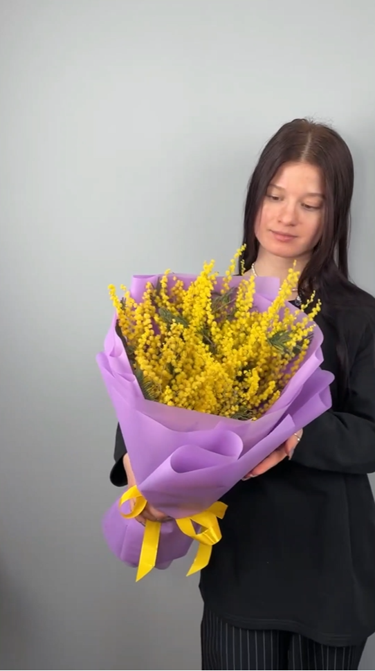 Букет из мимозы