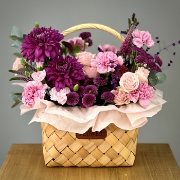 Цветы в корзине Неаполь