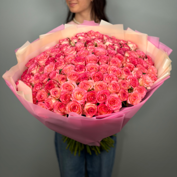 Букет из 201 розы Джумилия 60 см