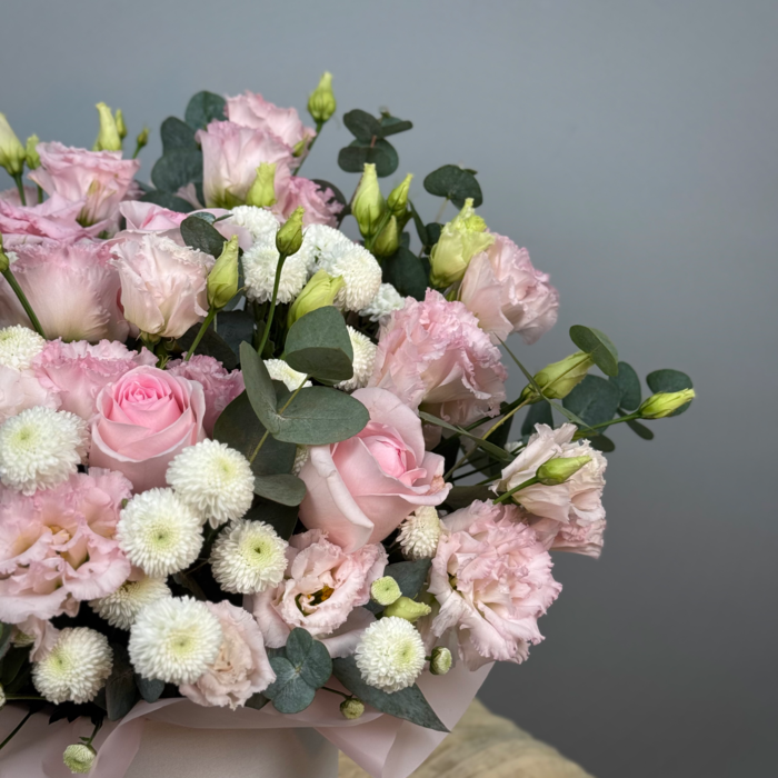 Цветы в коробке Элегия нежности