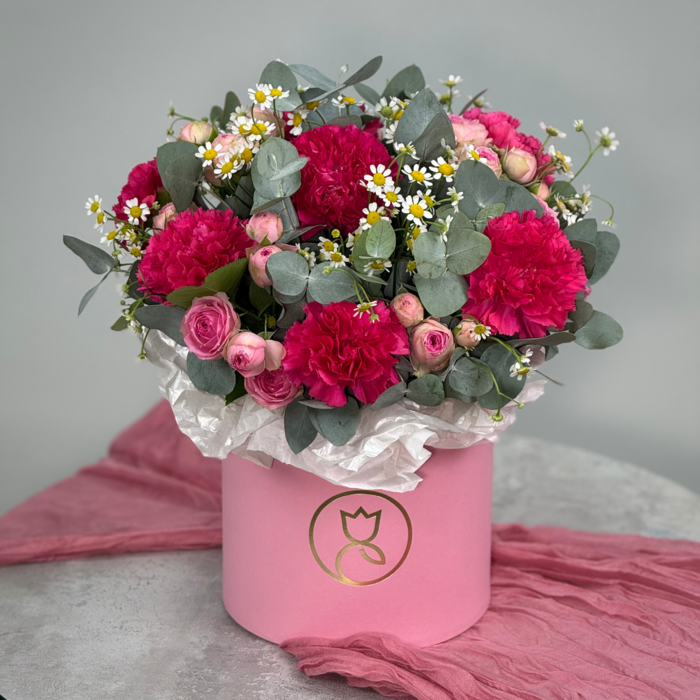 Цветы в коробке Английский сад