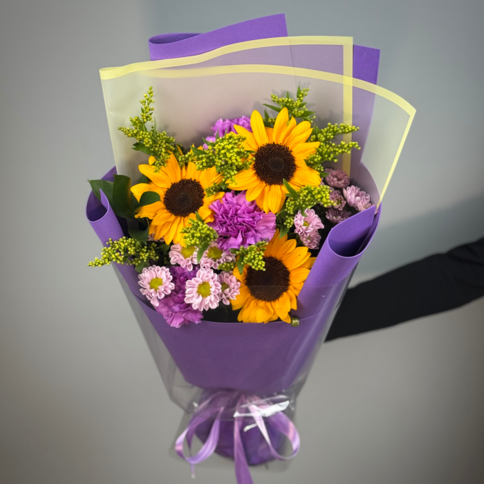 Букет Подсолнечные фантазии