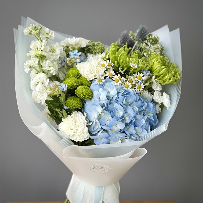 Букет Голубая лагуна