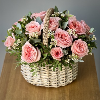 Цветы в корзине Мармелад