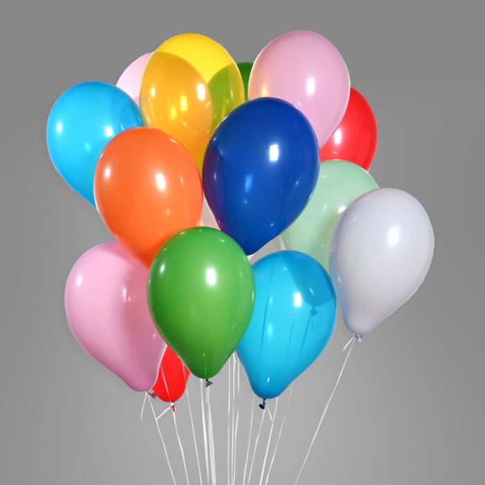 Шары воздушные микс (15 шт)