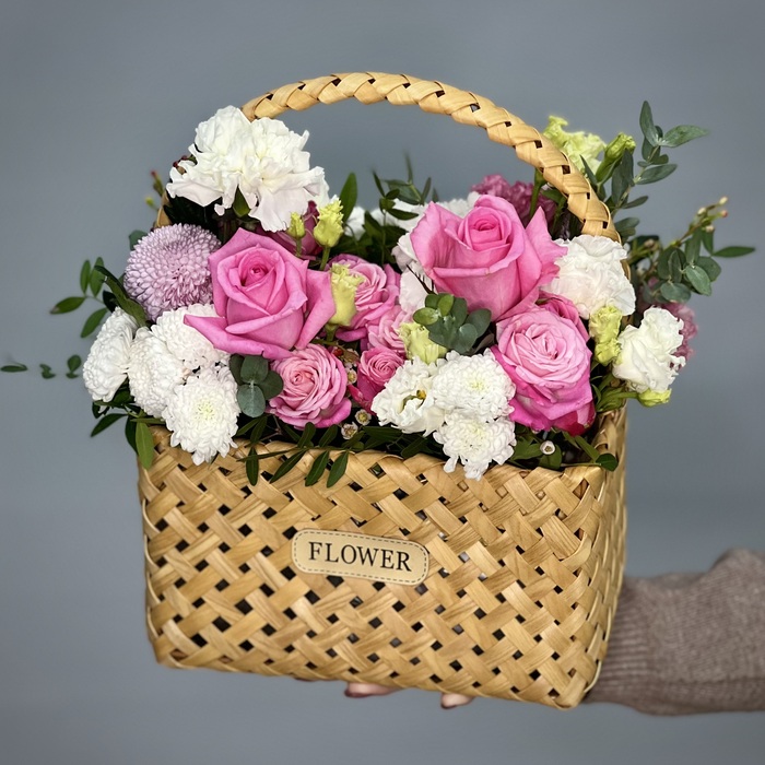 Цветы в корзине Ромео