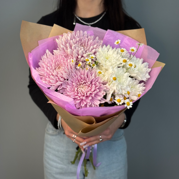 Букет Пудровые облака